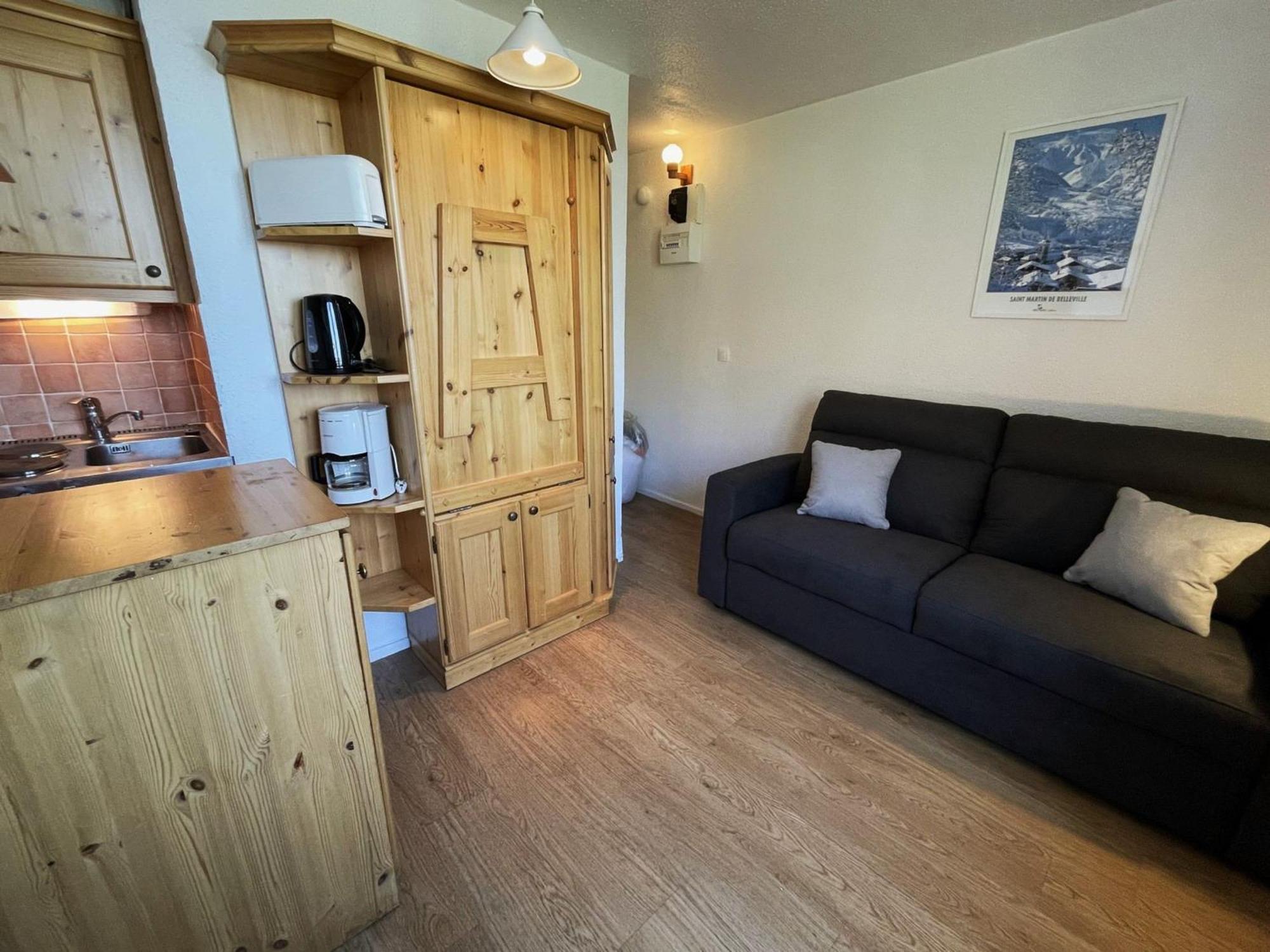 Studio Cosy Pour 2, La Croisette, Animaux Admis - Fr-1-452-161 Apartment Saint-Martin-de-Belleville Luaran gambar